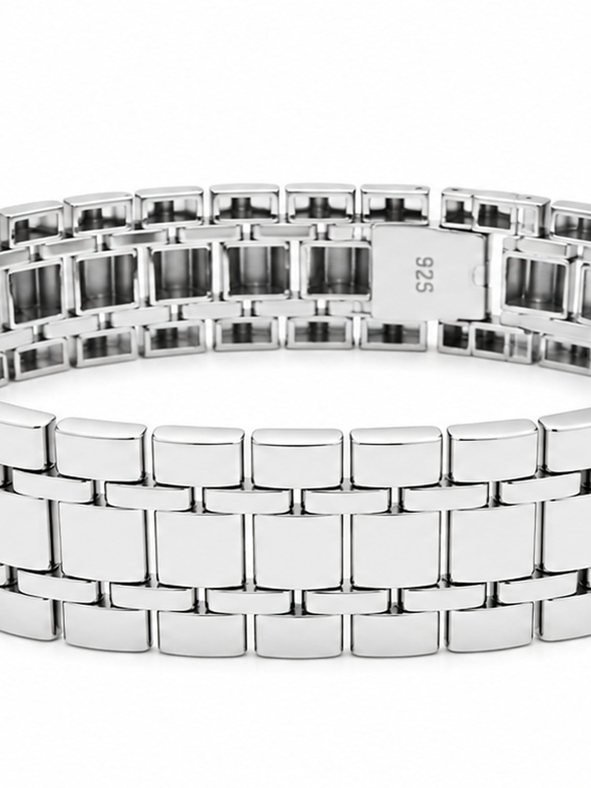 Classic Link Bracelet - 925 Sterling Silver | Harsh Jewellers