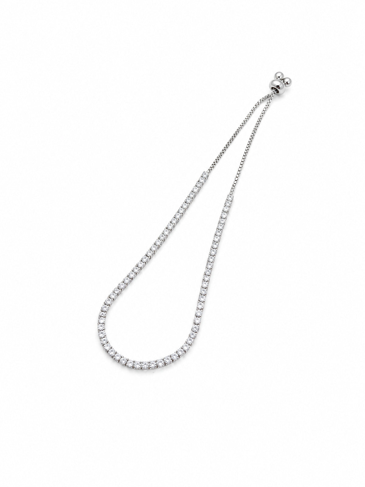 Crystal Tennis Slider Bracelet - | Harsh Jewellers