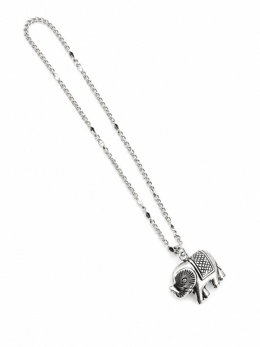 Elephant Charm Pendant - 925 Sterling Silver | Harsh Jewellers