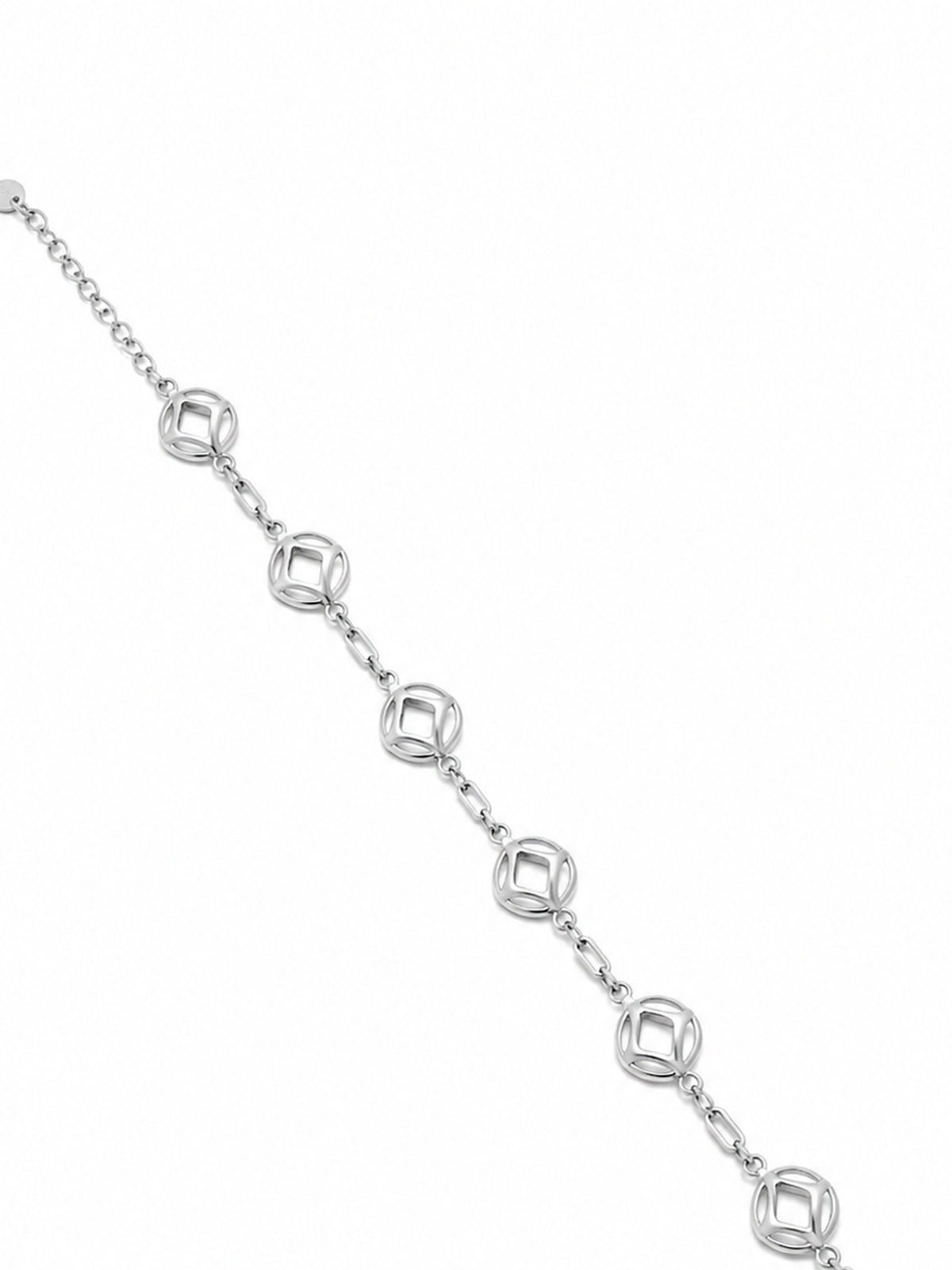 Geometric Link Chain Bracelet - | Harsh Jewellers