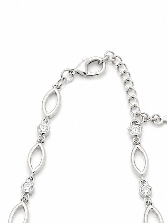 Rainbow Crystal Bar Bracelet - | Harsh Jewellers