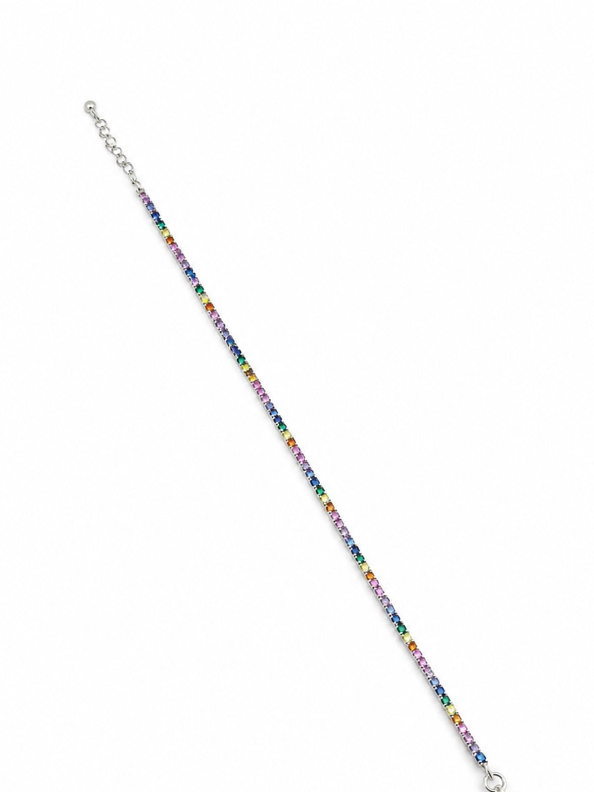 Rainbow Tennis Bracelet - | Harsh Jewellers