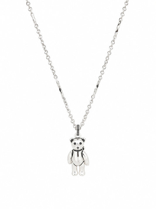 Teddy Bear Pendant - 925 Sterling Silver | Harsh Jewellers