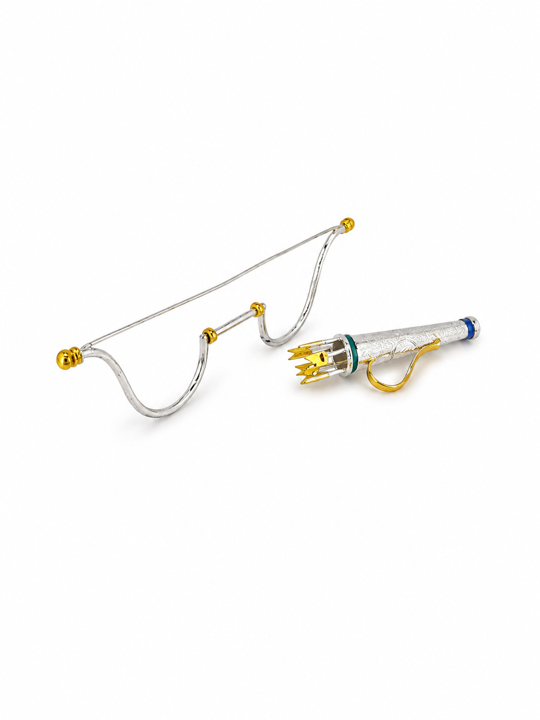 Silver Bow & Arrow
