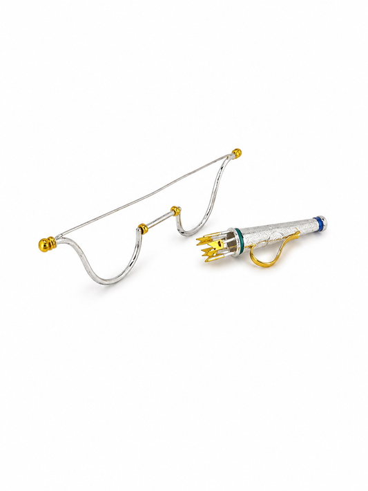 Silver Bow & Arrow