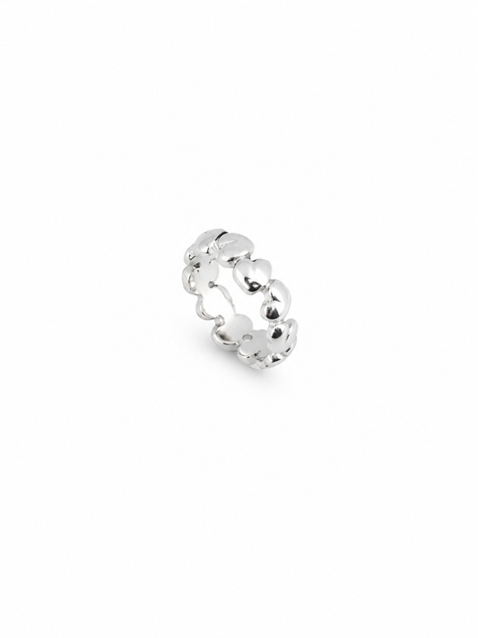 Heart Link Eternity Band