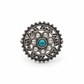 Oxidised Turquoise Ring