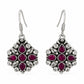 Blush Blossom Drop Earrings - 925 Sterling Silver | Harsh Jewellers