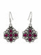 Blush Blossom Drop Earrings - 925 Sterling Silver | Harsh Jewellers