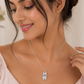 Bunny Sparkle Chain Pendant - 925 Sterling Silver | Harsh Jewellers