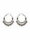 Cascade Fringe Hoops - 925 Sterling Silver | Harsh Jewellers
