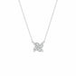 Celestial Bloom Floral Chain Pendant - 925 Sterling Silver | Harsh Jewellers