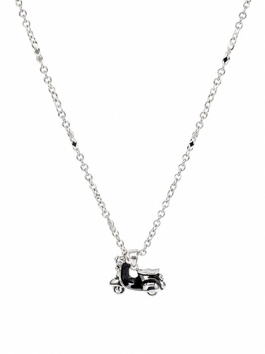 Classic Scooter Pendant - 925 Sterling Silver | Harsh Jewellers