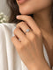 Classic Solitaire Adjustable Ring - One Size | Harsh Jewellers