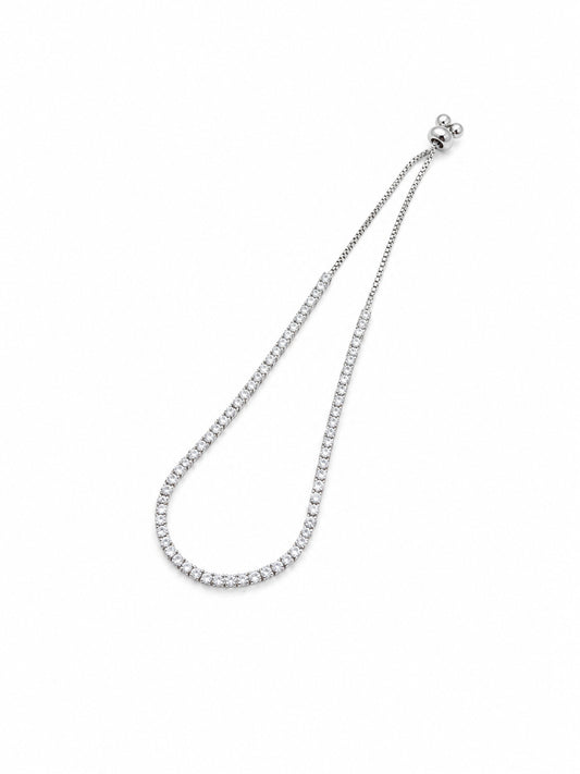 Crystal Tennis Slider Bracelet -  | Harsh Jewellers