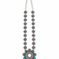 Daisy Chain Turquoise Necklace - 925 Sterling Silver | Harsh Jewellers