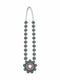 Daisy Chain Turquoise Necklace - 925 Sterling Silver | Harsh Jewellers