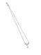 Elegant Leaf Drop Chain Pendant - 925 Sterling Silver | Harsh Jewellers