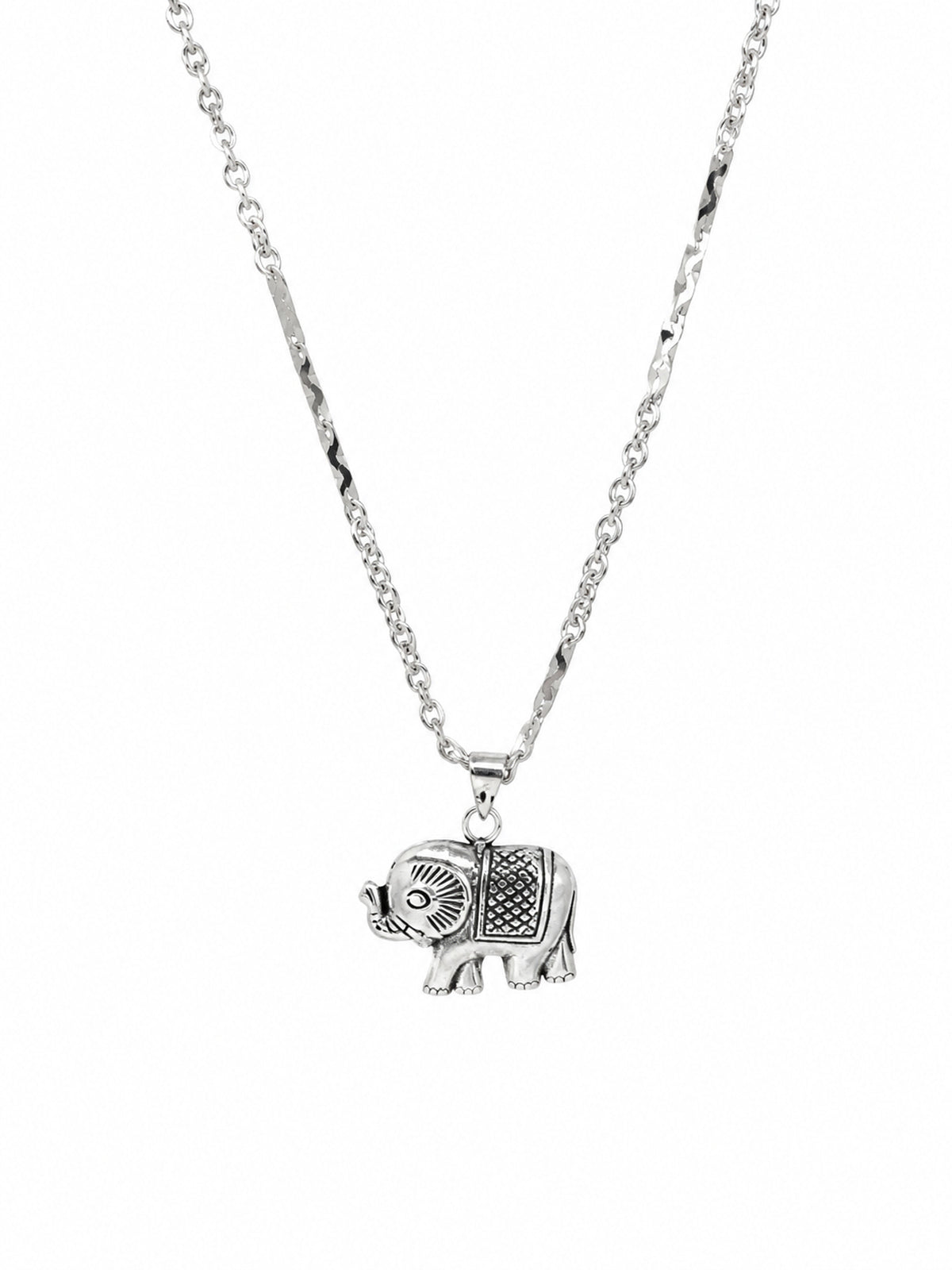 Elephant Charm Pendant - 925 Sterling Silver | Harsh Jewellers