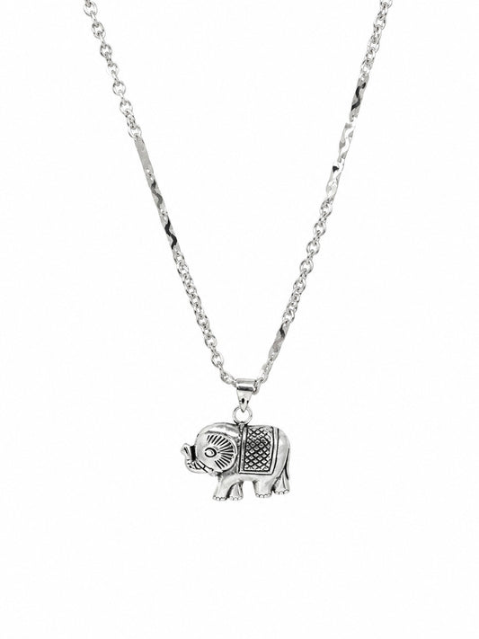 Elephant Charm Pendant - 925 Sterling Silver | Harsh Jewellers