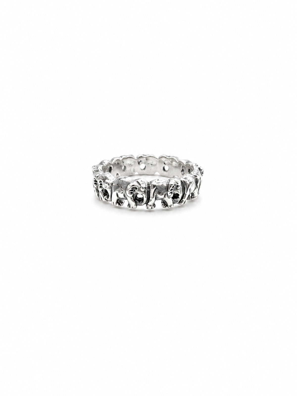 Elephant Link Eternity Band | Harsh Jewellers