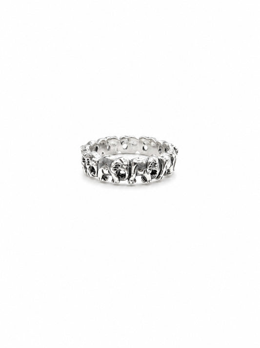 Elephant Link Eternity Band | Harsh Jewellers