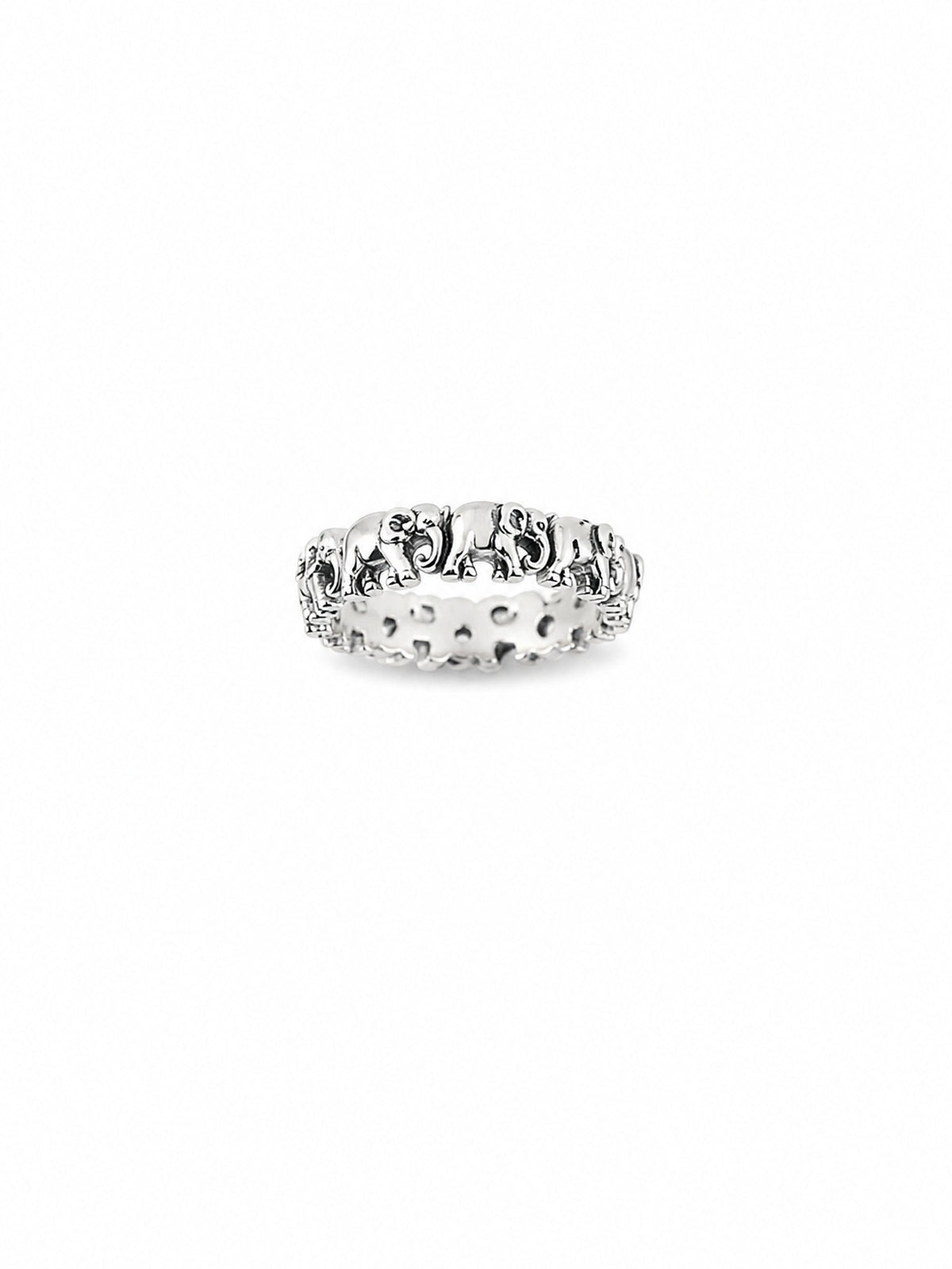 Elephant Link Eternity Band | Harsh Jewellers