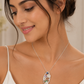Enchanted Floral Garden Chain Pendant - 925 Sterling Silver | Harsh Jewellers