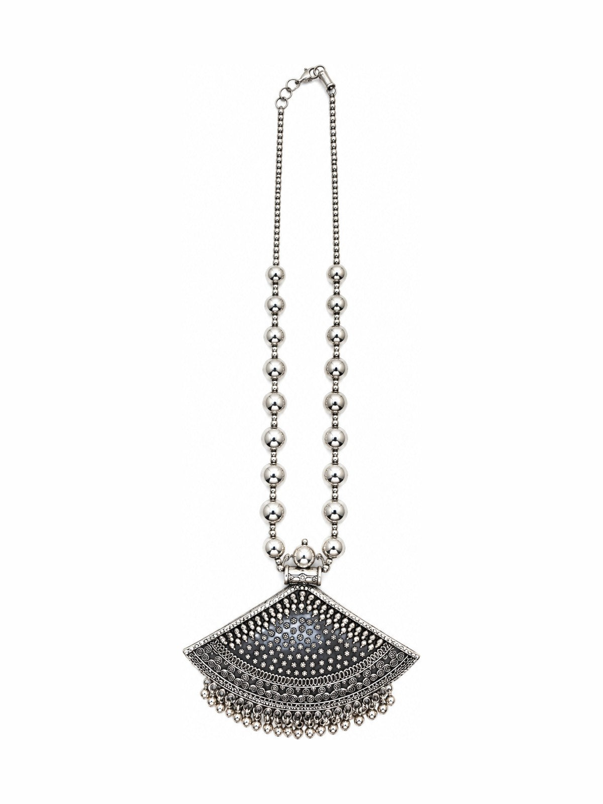 Fanfare Statement Necklace - 925 Sterling Silver | Harsh Jewellers