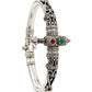 Filigree Scroll Bangle - 925 Sterling Silver | Harsh Jewellers