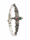 Filigree Scroll Bangle - 925 Sterling Silver | Harsh Jewellers