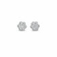 Floral Cluster Stud Earrings - sterling silver | Harsh Jewellers