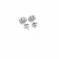 Floral Cluster Stud Earrings - sterling silver | Harsh Jewellers
