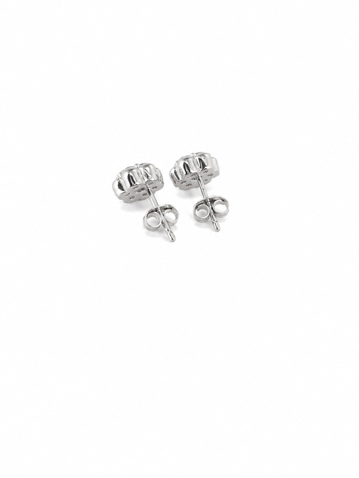 Floral Cluster Stud Earrings - sterling silver | Harsh Jewellers