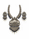Gajraj Hasli Necklace Set - 925 Sterling Silver | Harsh Jewellers