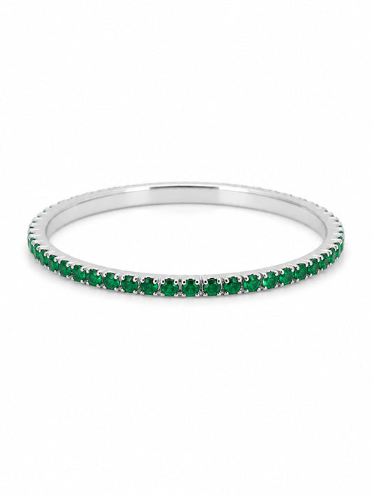 Green Crystal Tennis Bracelet -  | Harsh Jewellers