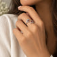 Heart Embrace Open Ring - UK 4 | Harsh Jewellers