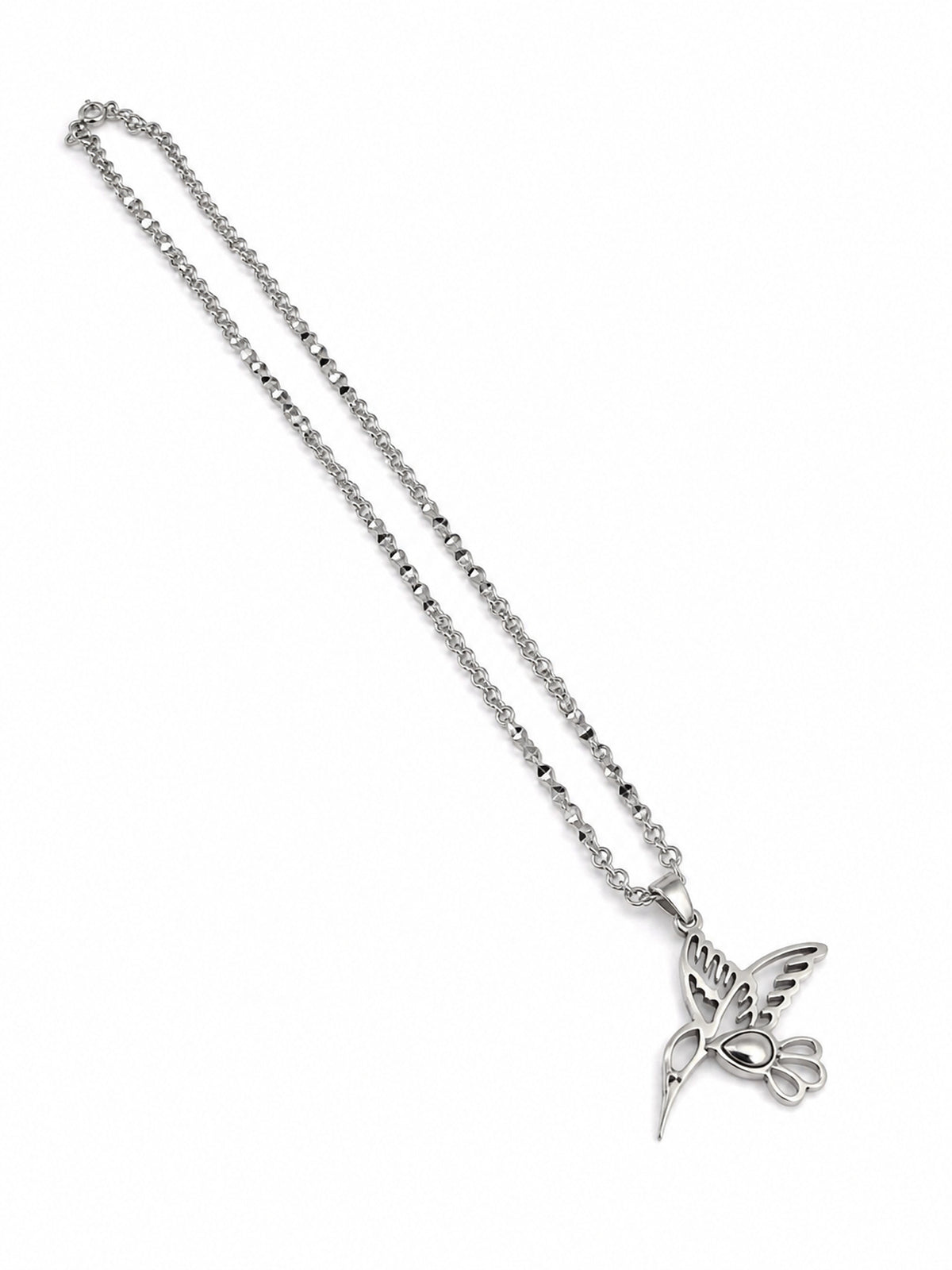 Hummingbird Pendant - 925 Sterling Silver | Harsh Jewellers