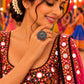 Model wearing Jewel Bloom Statement Ring in 925 sterling silver | Harsh Jewellers
