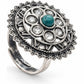 Mandala Bloom Cocktail Ring - 925 Sterling Silver | Harsh Jewellers