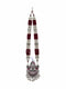 Mayura Crest Beaded Necklace - 925 Sterling Silver | Harsh Jewellers