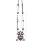 Mayura Ribbed Long Necklace - 925 Sterling Silver | Harsh Jewellers