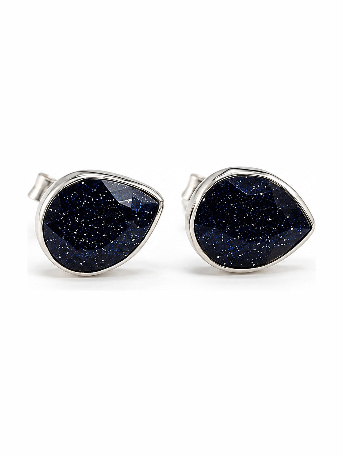 Midnight Starlight Studs - 925 Sterling Silver | Harsh Jewellers