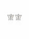 Mother of Pearl Butterfly Stud Earrings - sterling silver | Harsh Jewellers