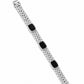 Onyx Link Bracelet - 925 Sterling Silver | Harsh Jewellers