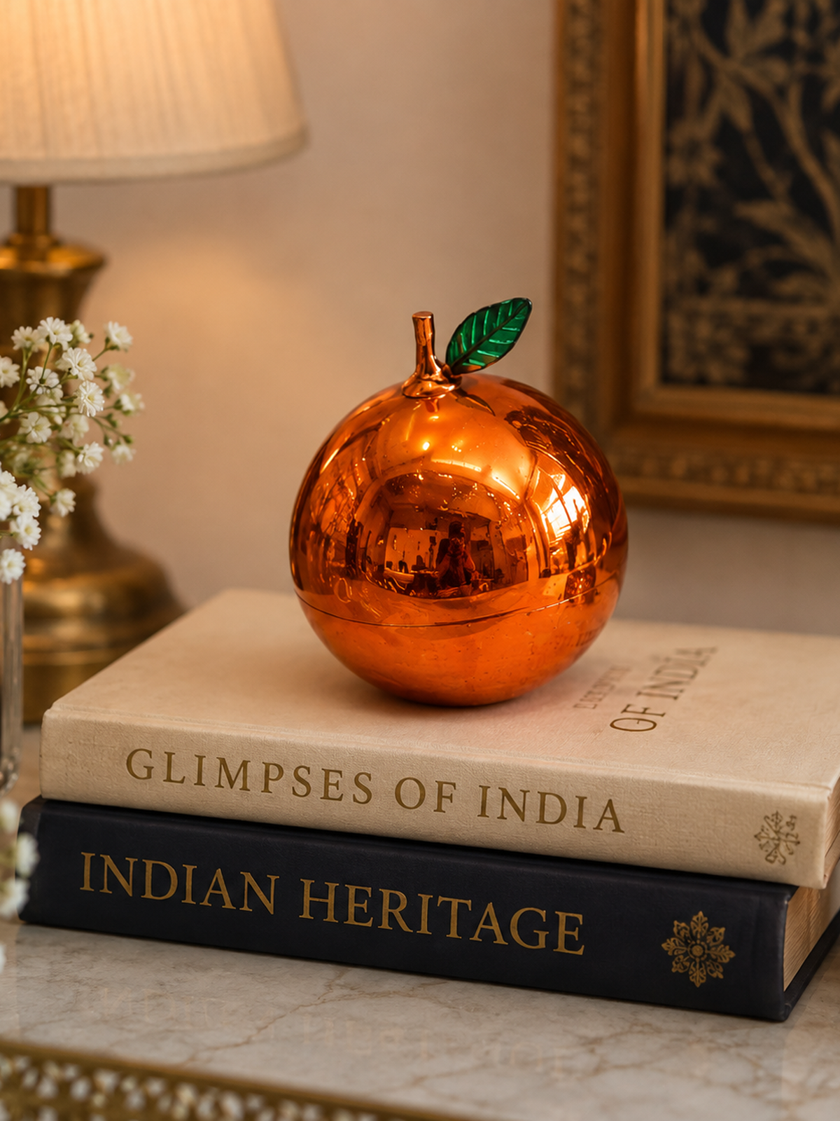 Orange Apple - sterling silver | Harsh Jewellers
