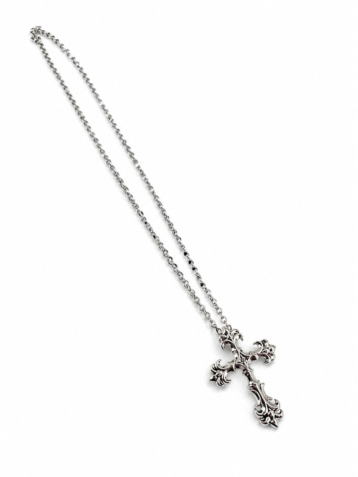 Ornate Cross Pendant - 925 Sterling Silver | Harsh Jewellers