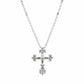 Ornate Cross Pendant - 925 Sterling Silver | Harsh Jewellers