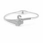 Panther Crystal Silver Kada - sterling silver | Harsh Jewellers