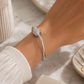 Panther Crystal Silver Kada - sterling silver | Harsh Jewellers